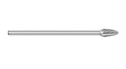 Long carbide rotary file