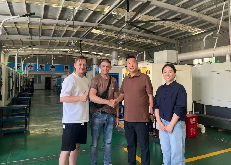 Russian Client Visits Our Factory for On‑Site Inspection