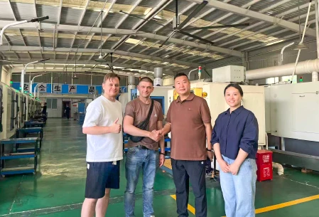 Russian Client Visits Our Factory for On‑Site Inspection